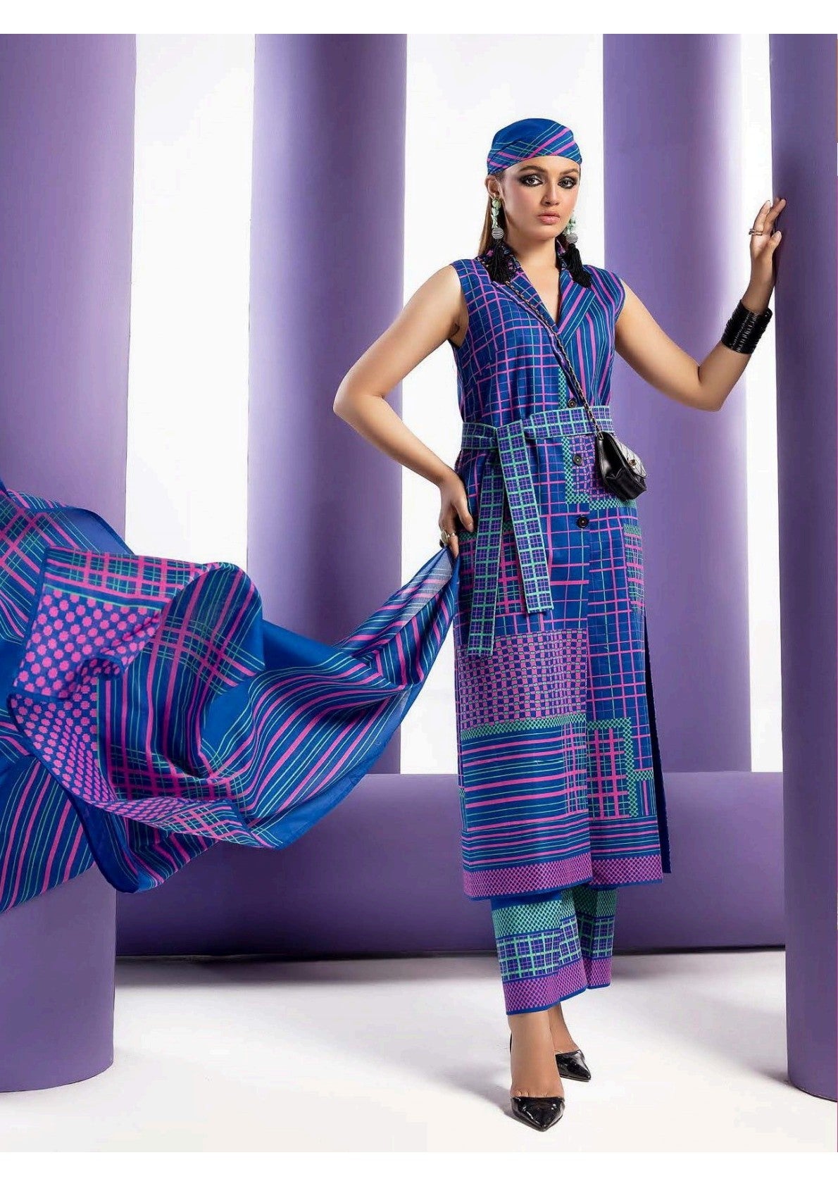 GulAhmed Original Lawn Unstitched 3Pcs