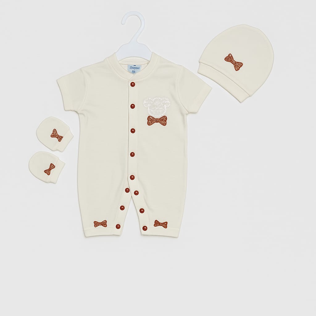 3pcs Infant Turkish Style Bodysuit Set