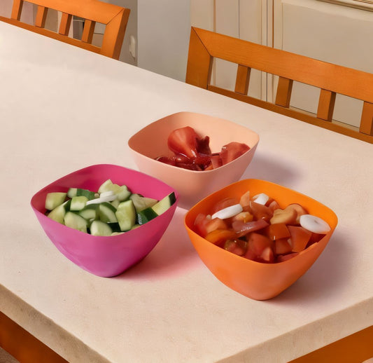 Pack of 6pcs Ruby Small Bowls set (Mix/Random colour)
