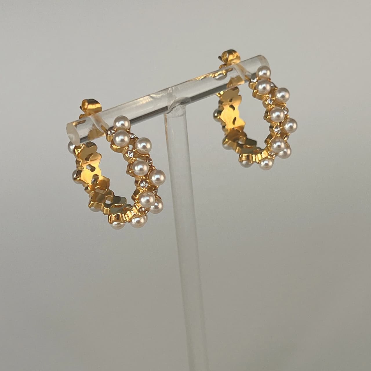 Pearls Luxury Design Earrings