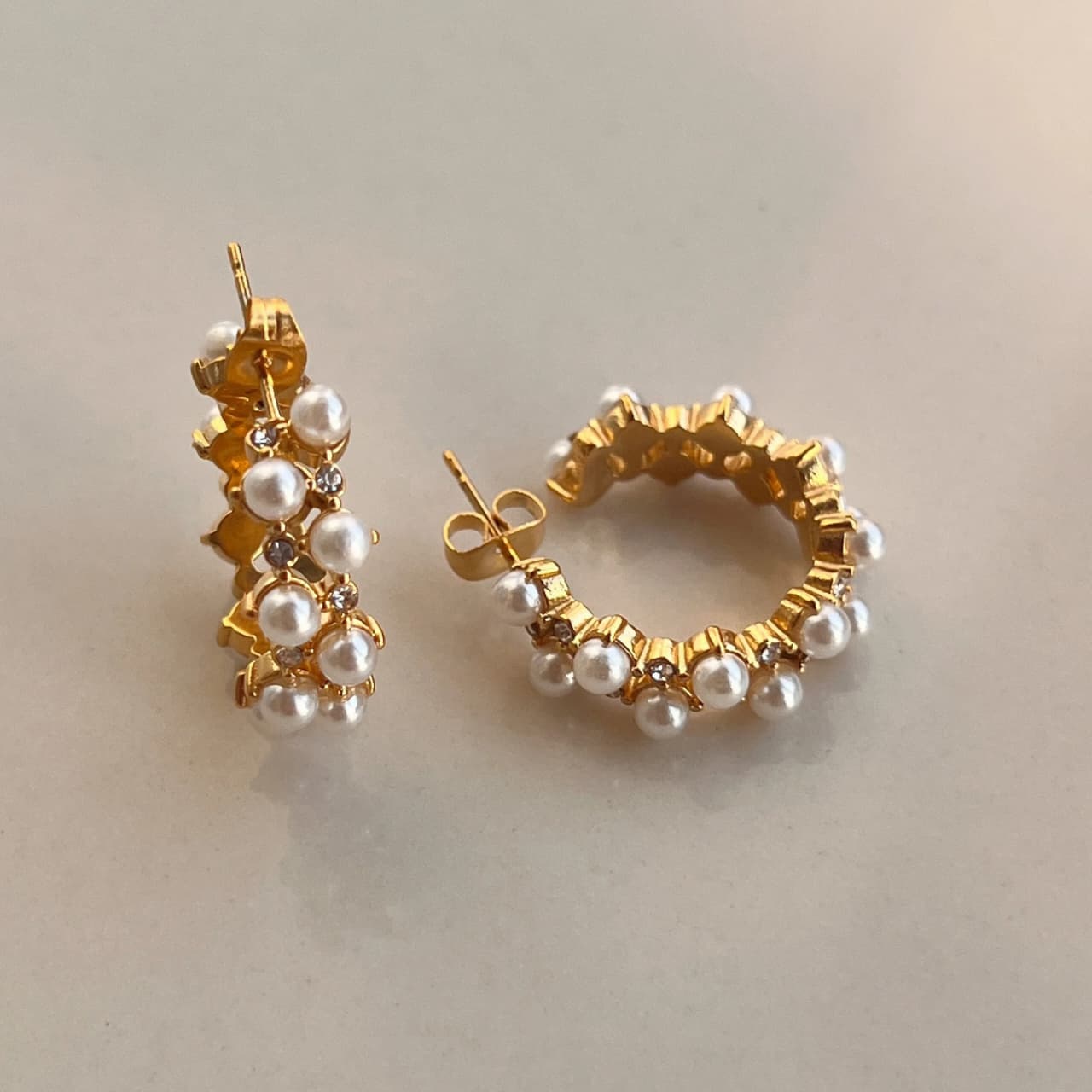 Pearls Luxury Design Earrings