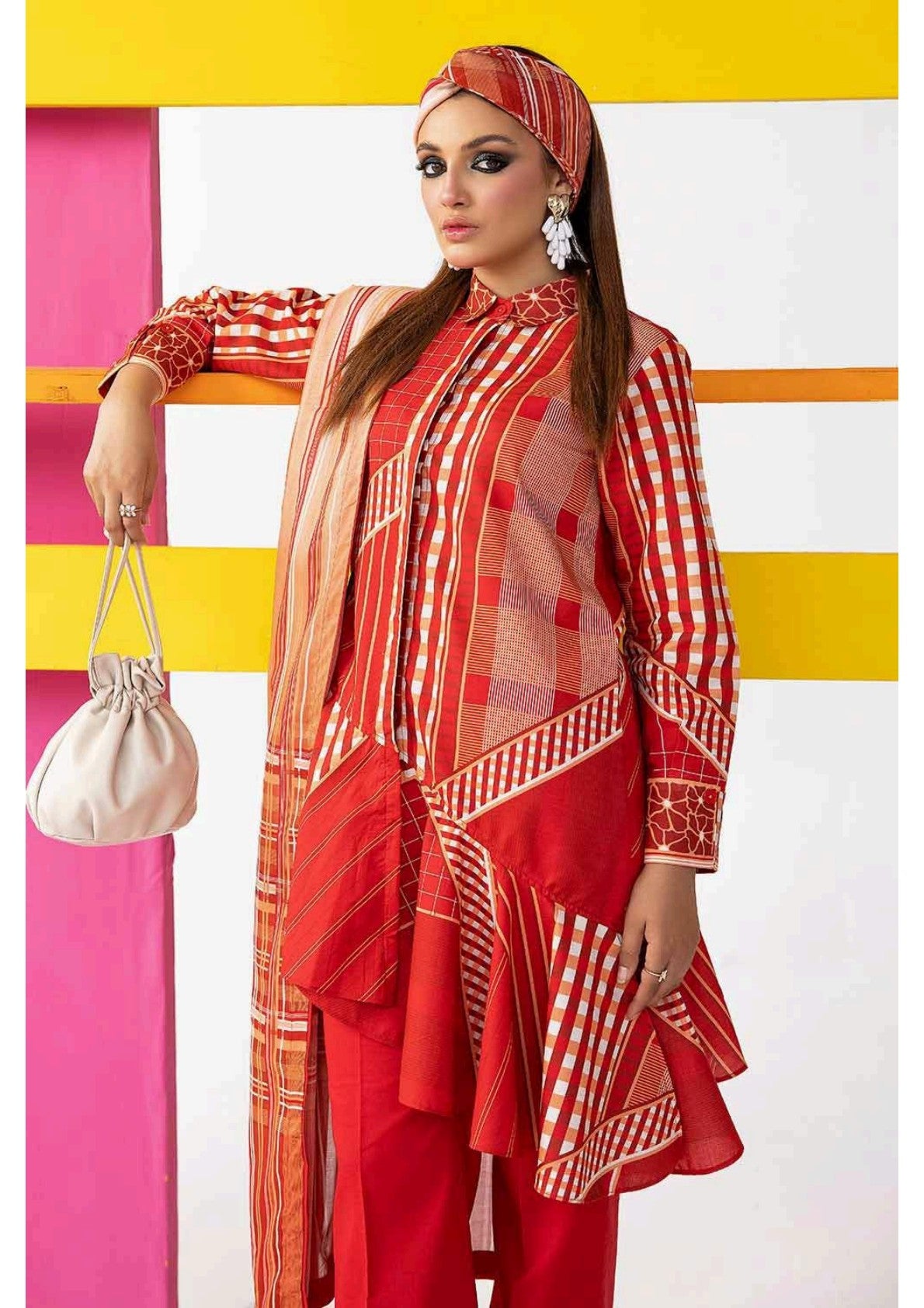 GulAhmed Original Lawn Unstitched 3Pcs
