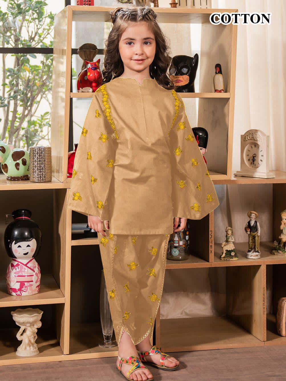 EMBROIDED 2PCS FOR GIRLS
