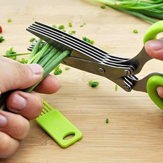 KITCHEN VEGETABLE SCISSOR 5 BLADES
