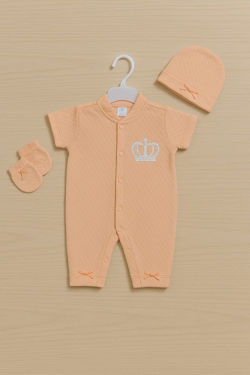 3pcs Infant Turkish Style Bodysuit Set