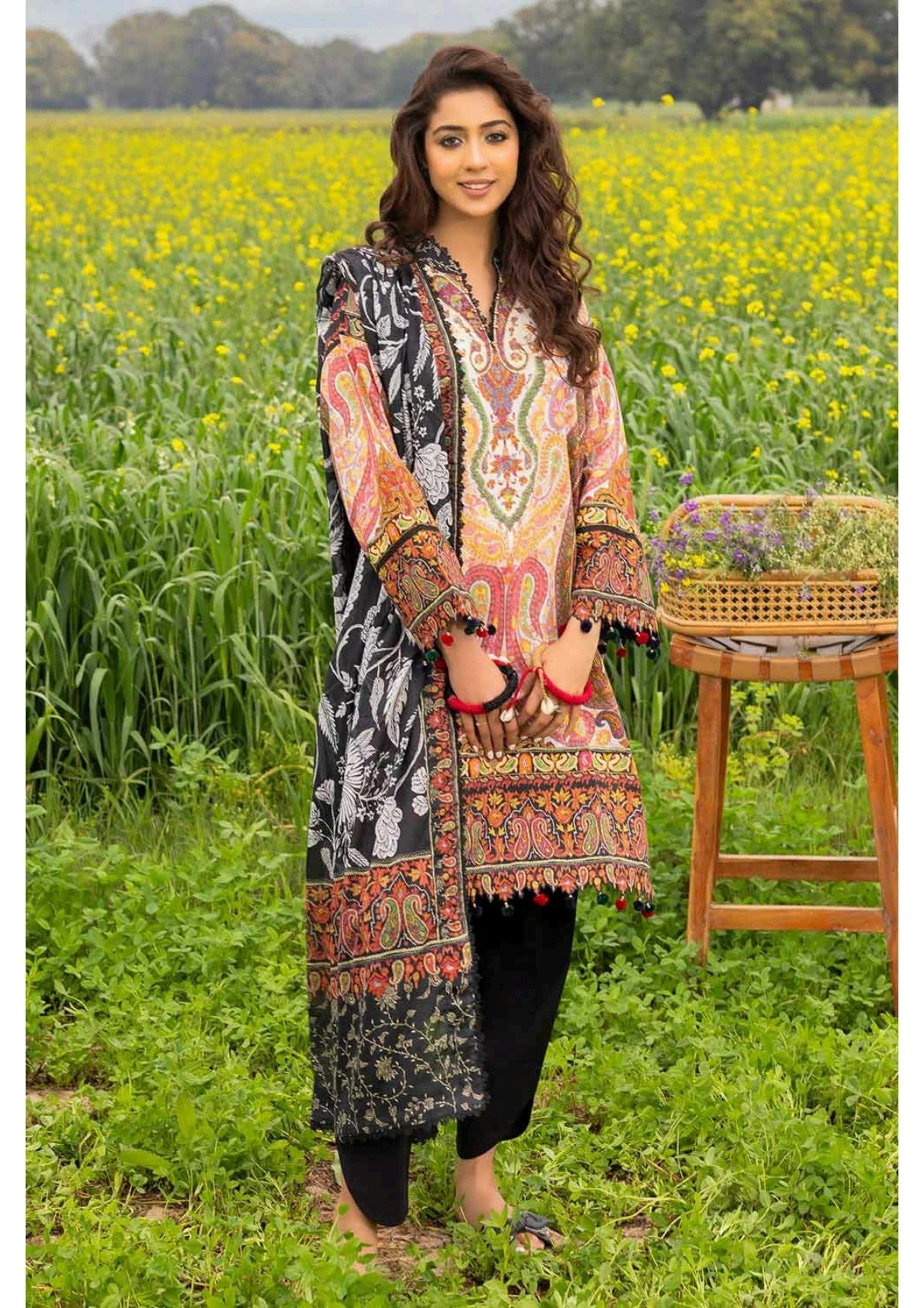 GulAhmed Original Lawn Unstitched 3Pcs