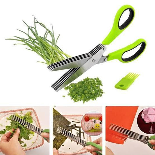 KITCHEN VEGETABLE SCISSOR 5 BLADES
