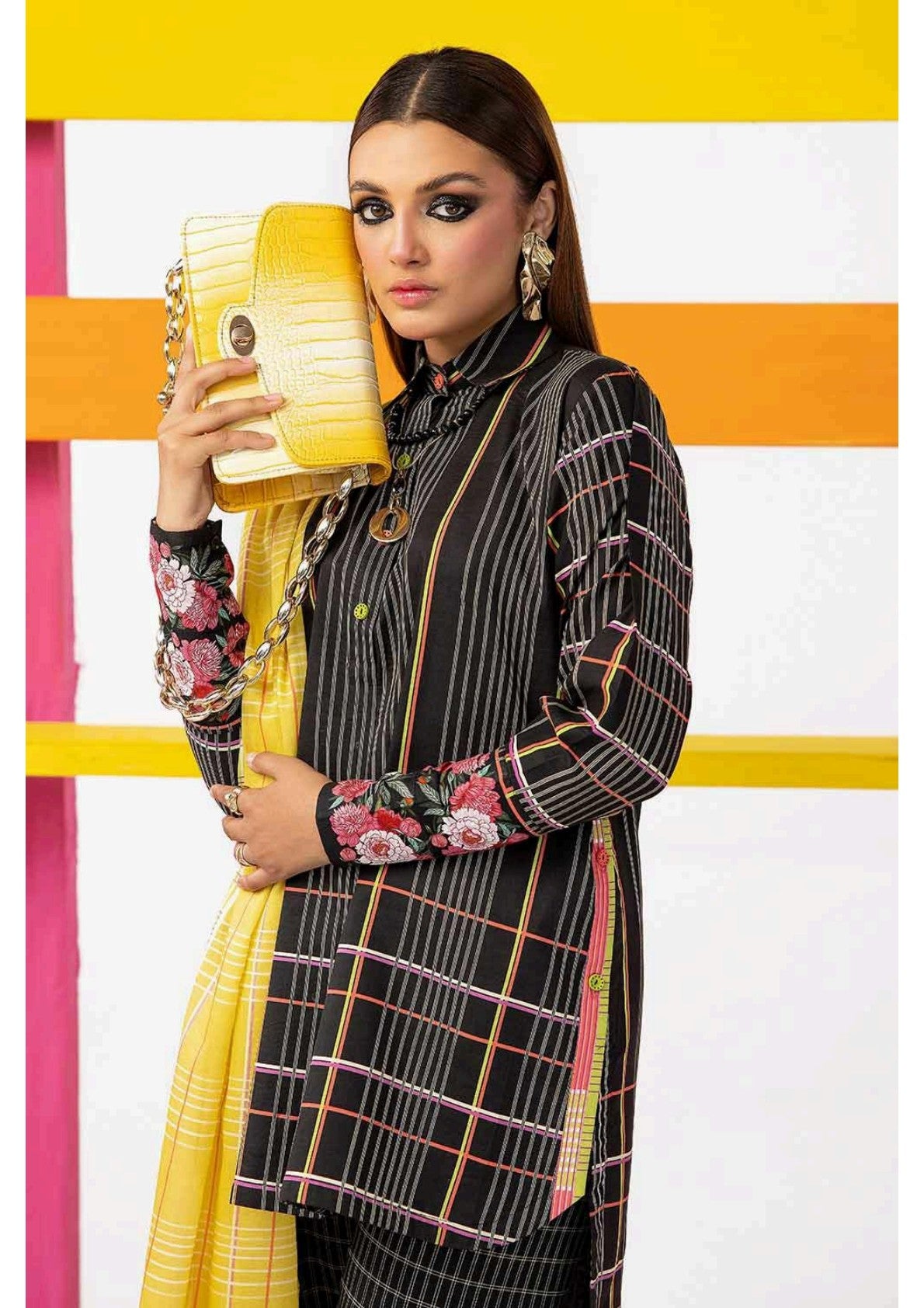GulAhmed Original Lawn Unstitched 3Pcs