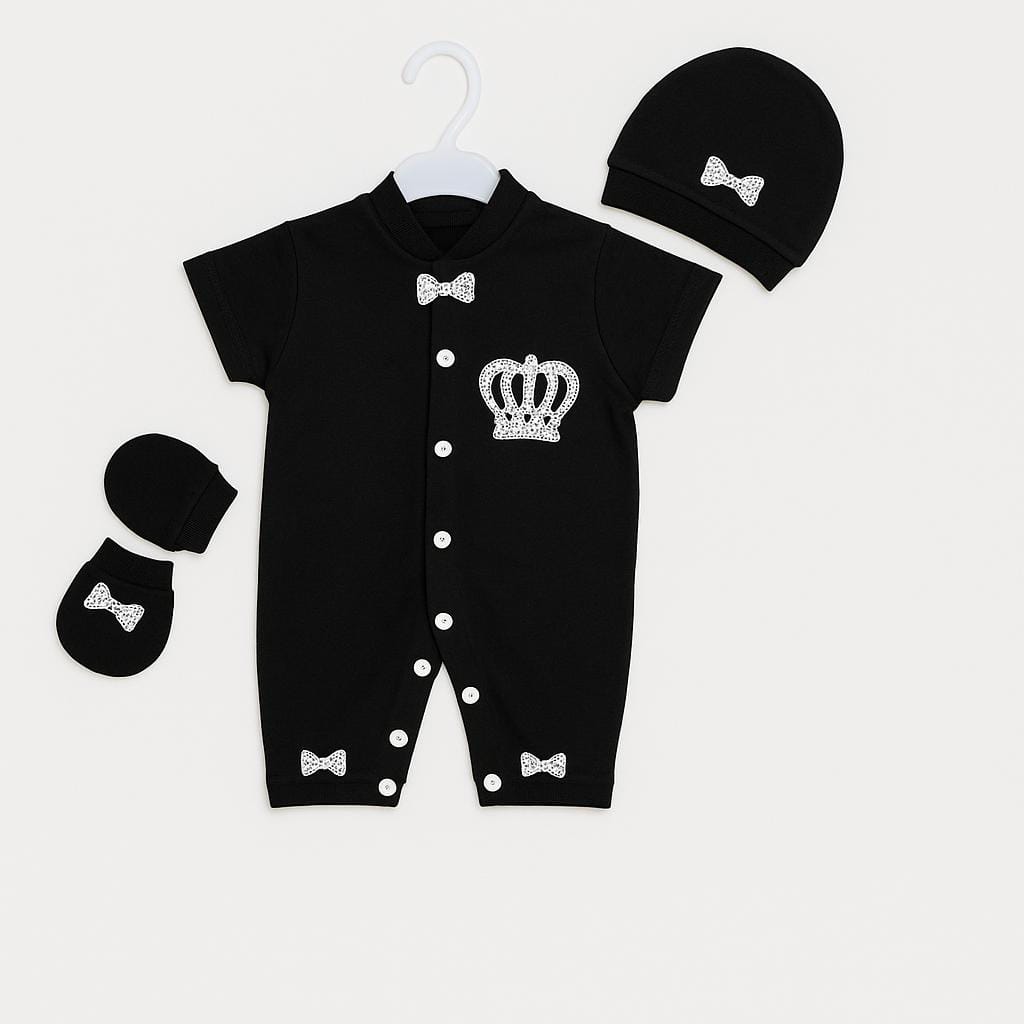 3pcs Infant Turkish Style Bodysuit Set