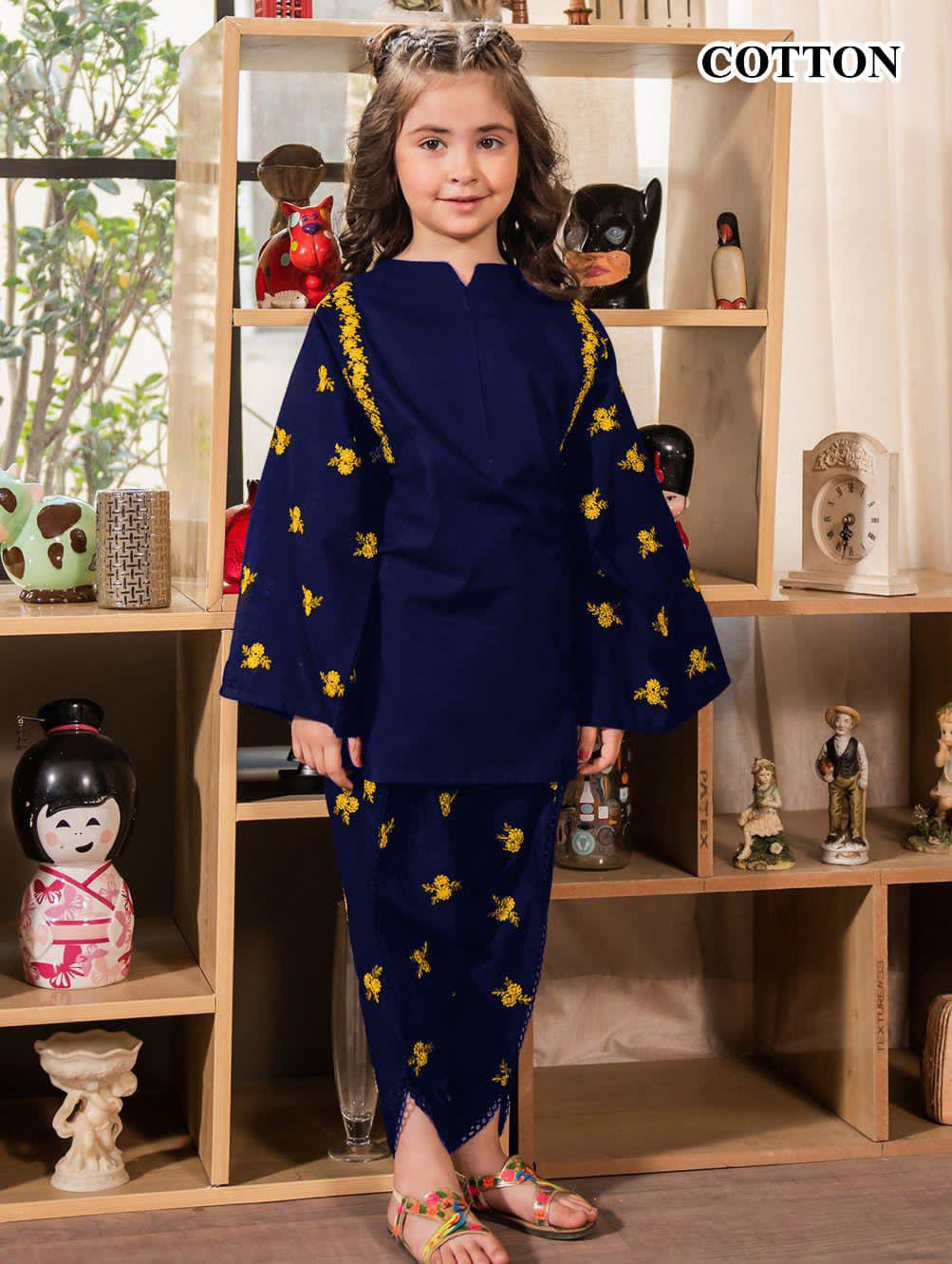 EMBROIDED 2PCS FOR GIRLS
