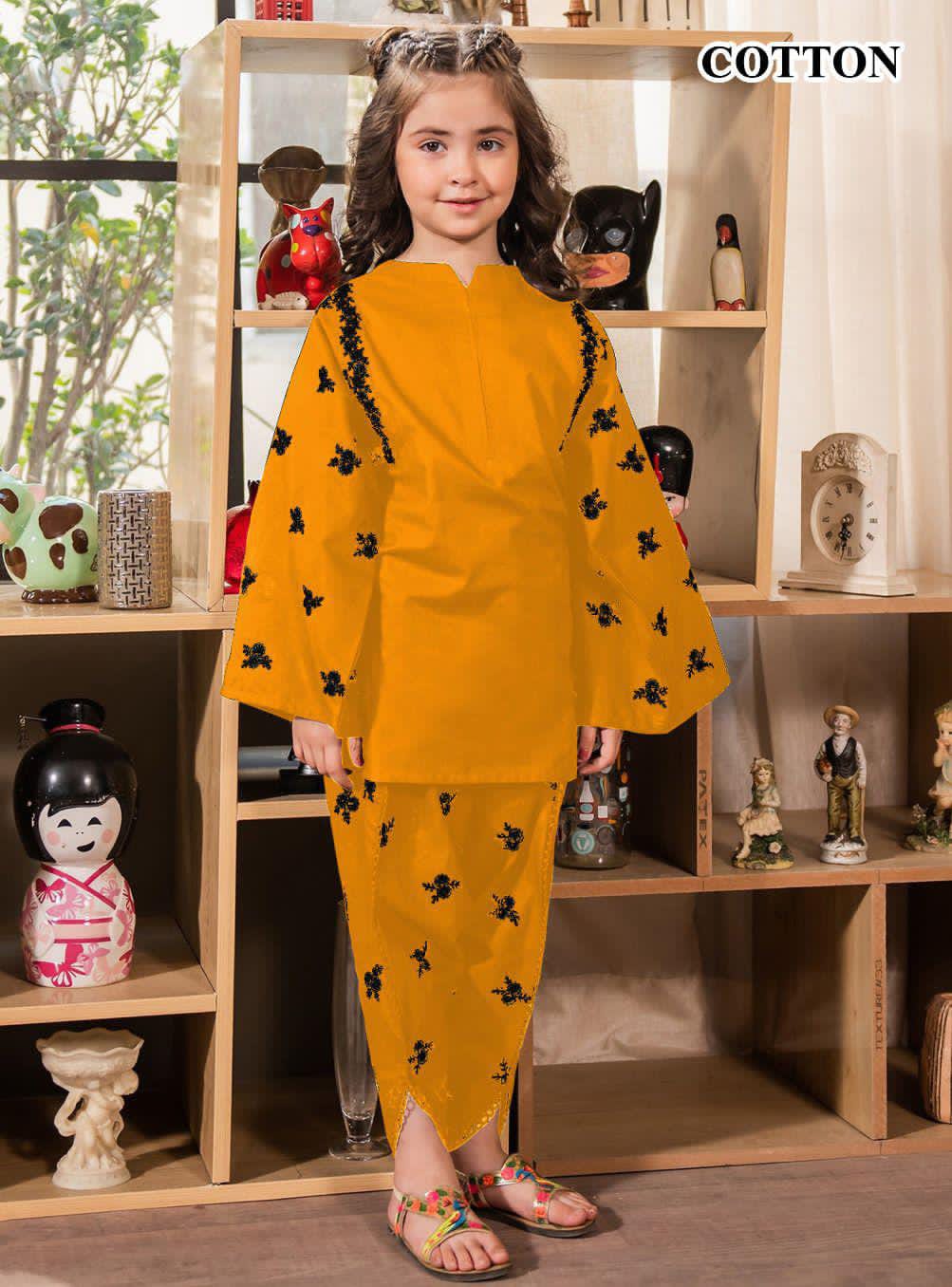 EMBROIDED 2PCS FOR GIRLS
