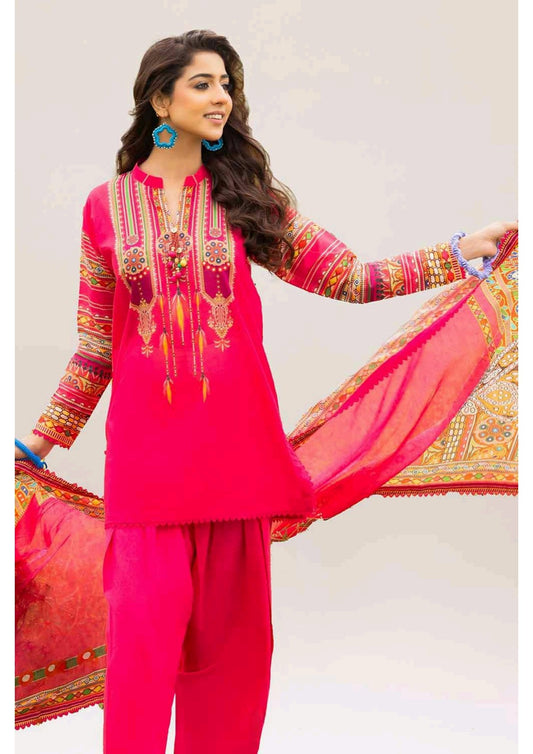 GulAhmed Original Lawn Unstitched 3Pcs
