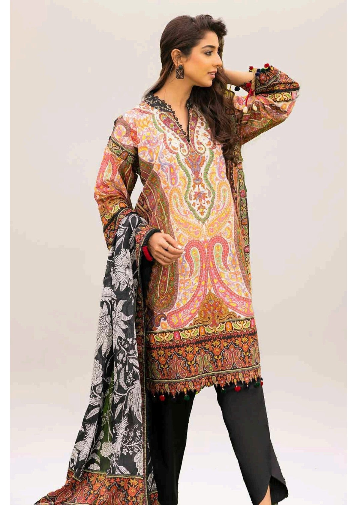 GulAhmed Original Lawn Unstitched 3Pcs