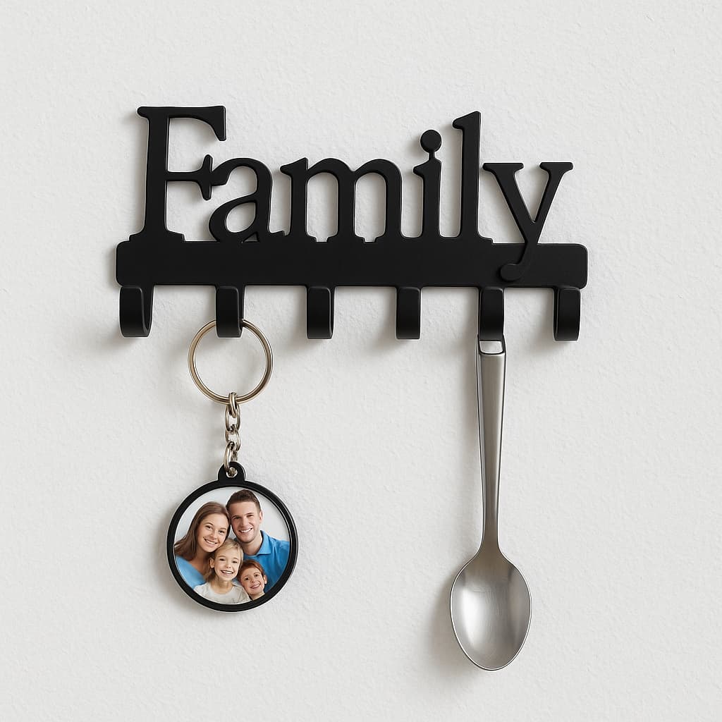 Wall Mounted Key Rack Holder
